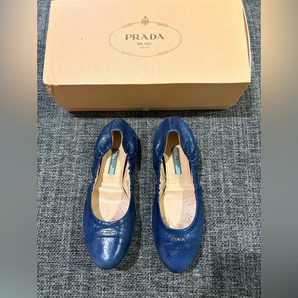 Vintage Prada Ballet Flats